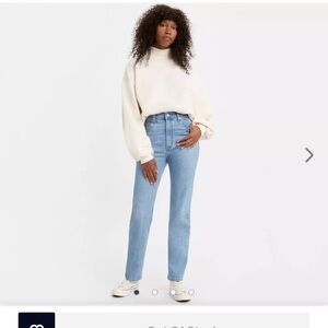 LEVIS 70'S HIGH RISE SLIM STRAIGHT WOMEN'S JEANS